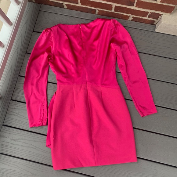 cinq a sept Layne Faux Wrap Mini Dress - Picture 7 of 14